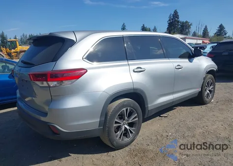 2019 Toyota Highlander Le from USA, damaged, VIN 5TDZZRFH2KS293592